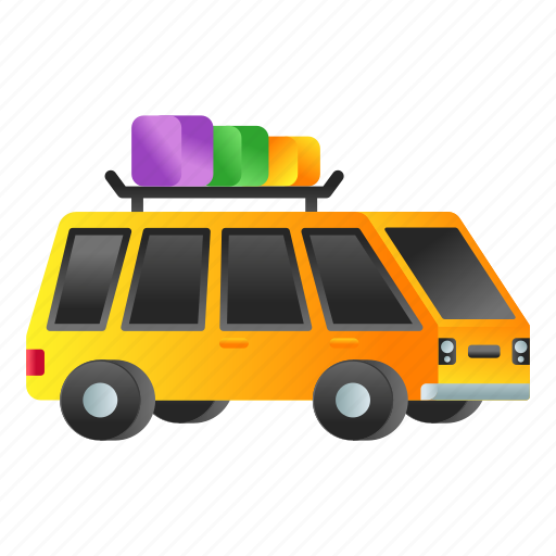 Luggage van, van, transport, vehicle, automobile icon - Download on Iconfinder