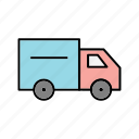 truck, delivery, transport