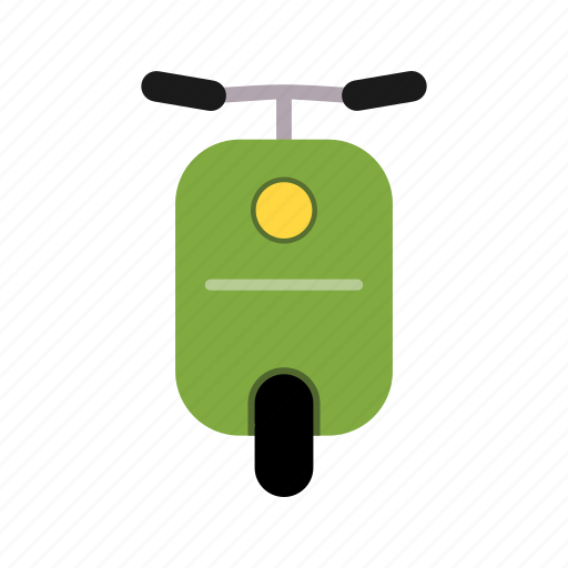 Vespa, motorcycle, transport icon - Download on Iconfinder