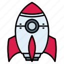 rocket, ship, launch, science, transport, flight, vehicle, speed, startup