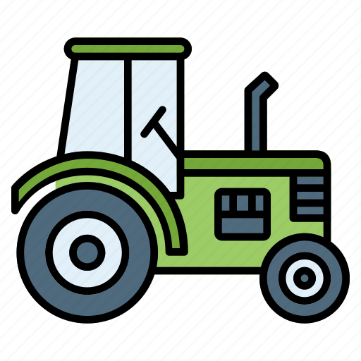 Tractor, agriculture, farm, machinery, farming, equipment, field icon - Download on Iconfinder