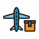 airplane, cargo, shipping, logistic, transport, transportation