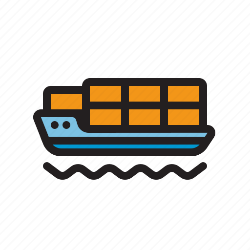 Cargo, ship, shipping, logistic, transport, transportation icon - Download on Iconfinder