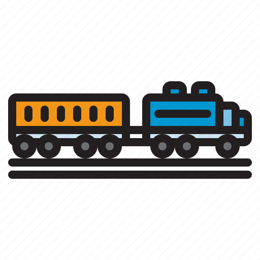 Train, cargo, shipping, logistic, transport, transportation icon - Download on Iconfinder