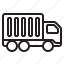 trailer, truck, shipping, logistic, transport, transportation 