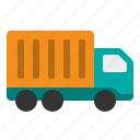 trailer, truck, shipping, logistic, transport, transportation