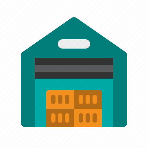 Warehouse, storage, cargo, shipping icon - Download on Iconfinder