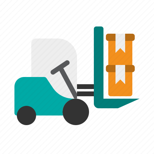 Forklift, warehouse, industry, truck, transportation icon - Download on Iconfinder