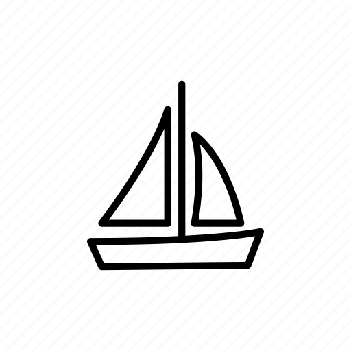 Boat, ocean, sail, sea, ship, transport, water icon - Download on Iconfinder