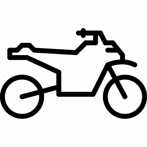 Bike Outline Quad Transport Icon Download On Iconfinder