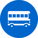 bus, sign, station, transport