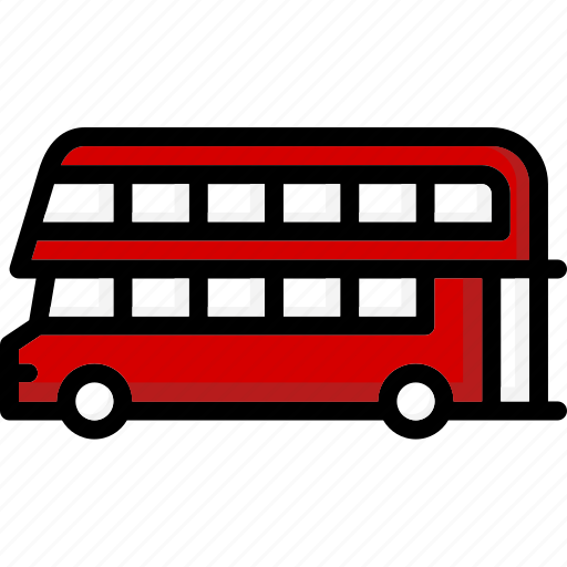 Bus, colour, decker, double, transport, ultra icon - Download on Iconfinder