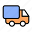 lorry, truck, vehicle, transport, travel 
