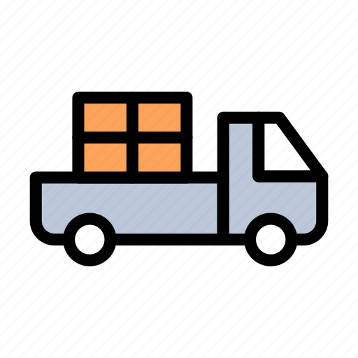Truck, vehicle, transport, lorry, delivery icon - Download on Iconfinder