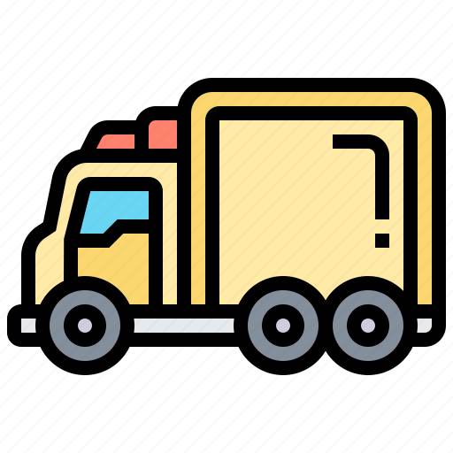Delivery, logistic, service, shipment, truck icon - Download on Iconfinder