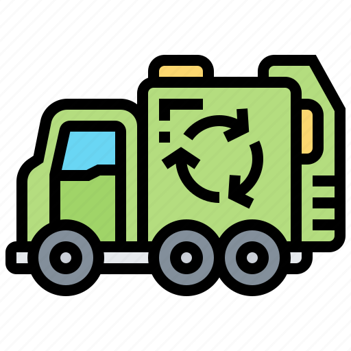 Environment, garbage, recycling, truck, waste icon - Download on Iconfinder