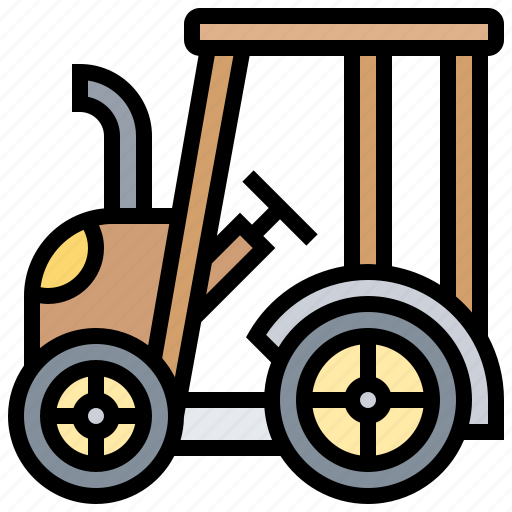 Agriculture, farmer, field, machinery, tractor icon - Download on Iconfinder