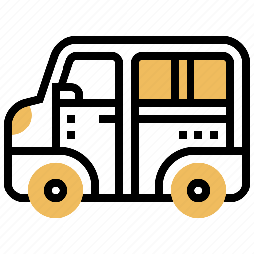 Carrier, minibus, service, truck, van icon - Download on Iconfinder