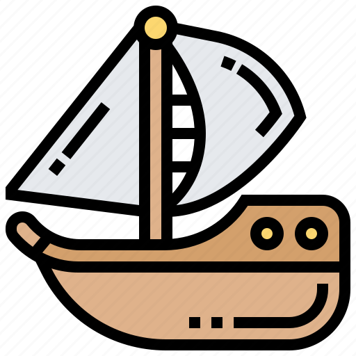 Boat, sailing, sea, voyage, yacht icon - Download on Iconfinder
