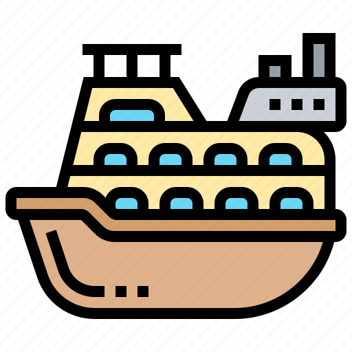 Boat, cruise, luxury, ship, trip icon - Download on Iconfinder