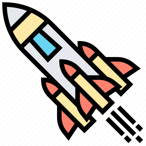 Launch, rocket, science, spacecraft, spaceship icon - Download on Iconfinder