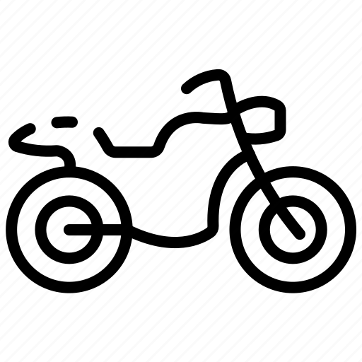 Motorbike, motor, motorcycle, vehicle, bike, transportation, transport icon - Download on Iconfinder