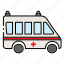 ambulance car, automobile, car, transport 