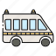 automobile, car, school bus, transport 