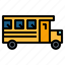 bus, school, student, transport
