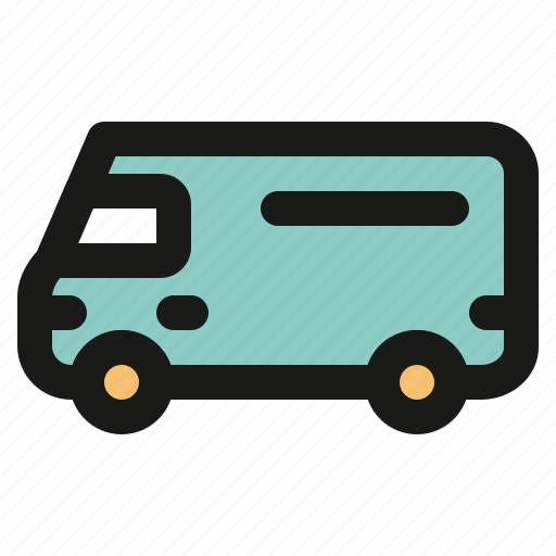 Van, delivery van, transportation, delivery icon - Download on Iconfinder