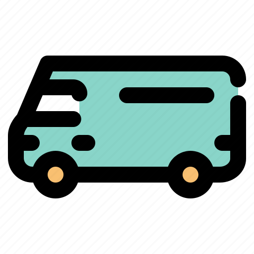 Van, delivery van, delivery, logistics icon - Download on Iconfinder