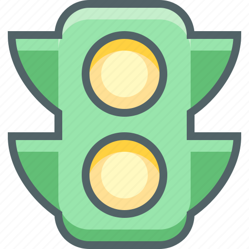 Light, traffic, lamp, transport, transportation, travel, vehicle icon - Download on Iconfinder
