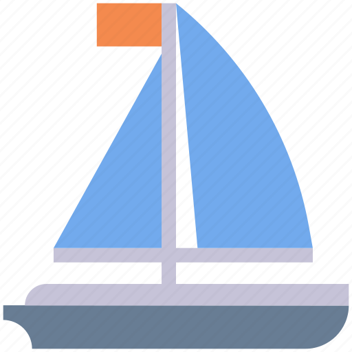 Boat, ocean, sail, sea, transport, transportation, vehicle icon - Download on Iconfinder