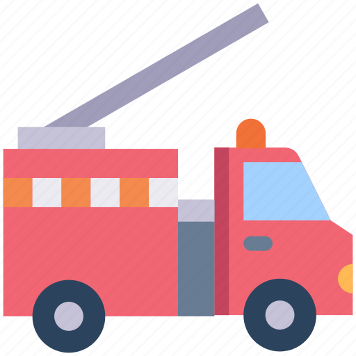 Emergency, firetruck, transport, transportation, truck, vehicle icon - Download on Iconfinder