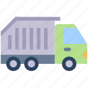 garbage, transport, transportation, trash, truck, vehicle