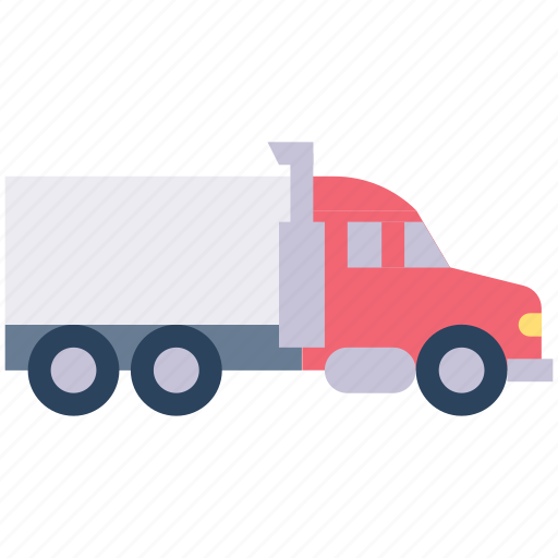 Logistic, lorry, shipping, transport, transportation, truck, vehicle icon - Download on Iconfinder