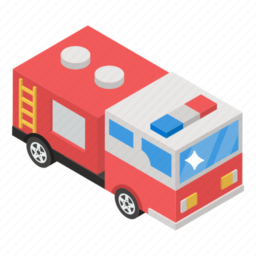 Emergency transport, fire brigade, fire control transport, fire department, fire engine, fire truck icon - Download on Iconfinder