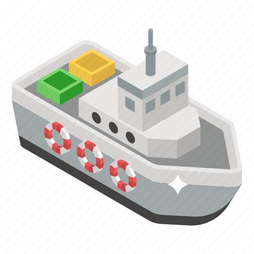 Cargo ship, cruise ship, delivery ship, freight container, logistics, steamship, water cargo icon - Download on Iconfinder