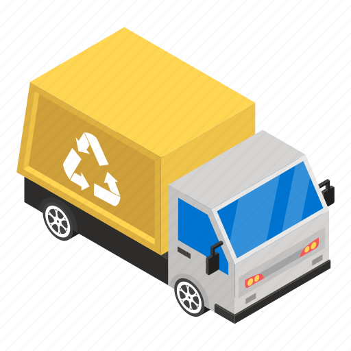 Cargo truck, delivery cargo, delivery services, delivery vehicle, logistics, recycling truck, truck icon - Download on Iconfinder