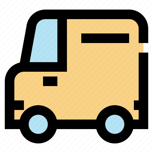 Van, delivery van, transportation, transport icon - Download on Iconfinder