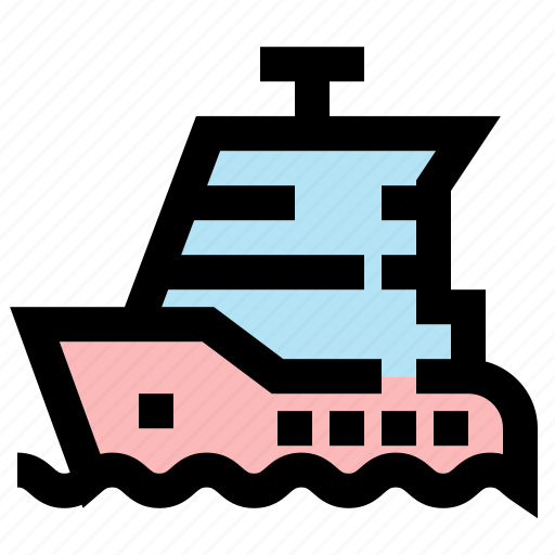 Cruise, ship, yacht, sea icon - Download on Iconfinder