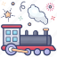 goods train, locomotive train, rail transport, railway, transport 