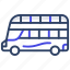 double decker bus, local transport, public transport, coach, vehicle 