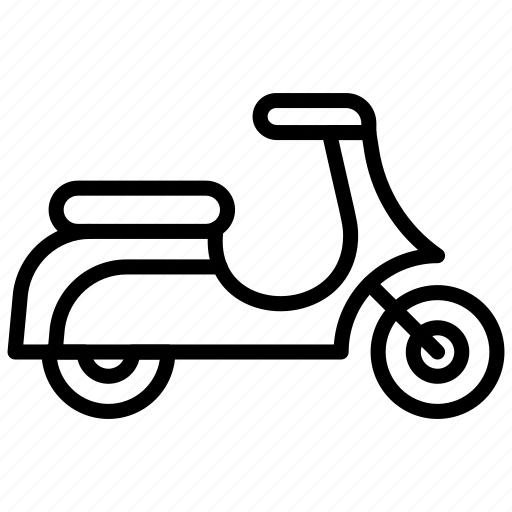 Motorcycle, scooter, bike, transport, motorbike icon - Download on Iconfinder