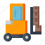 forklift, transport, transportation, industry, package, vehicle 