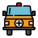 ambulance, transport, transportation, vehicle, car, van
