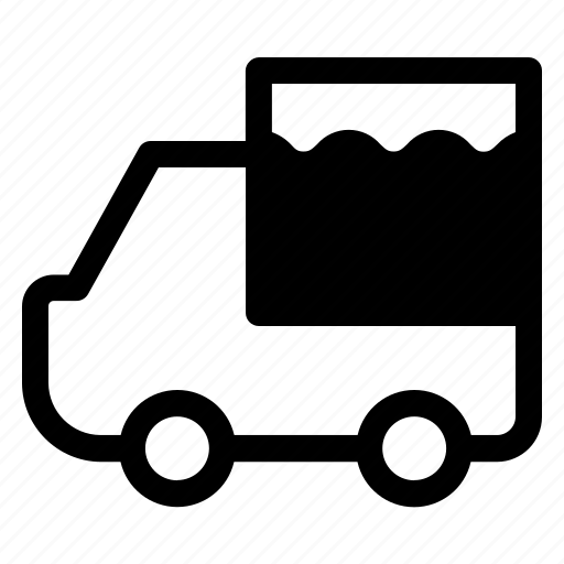 Truck, food, ice, cream, street icon - Download on Iconfinder