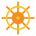 ship, wheel, boat, control