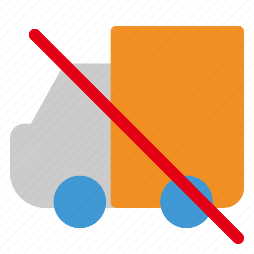 Truck, ban, banned, shipping, transport icon - Download on Iconfinder