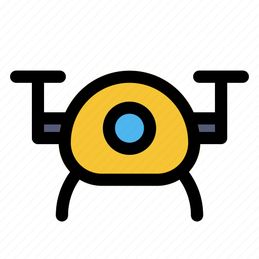 Drone, aircraft, airdrone, flying, copter icon - Download on Iconfinder